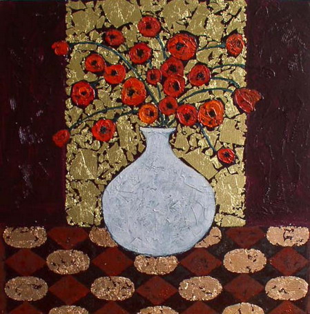 Poppies in Vase II